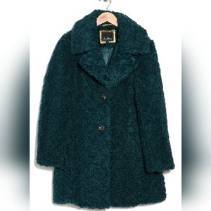 Emerald Green Sam Edelman Teddy Coat